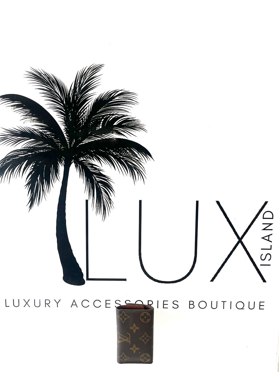 Thumbnail: LOUIS VUITTON 6 Key Multicles Monogram Holder with LV Receipt