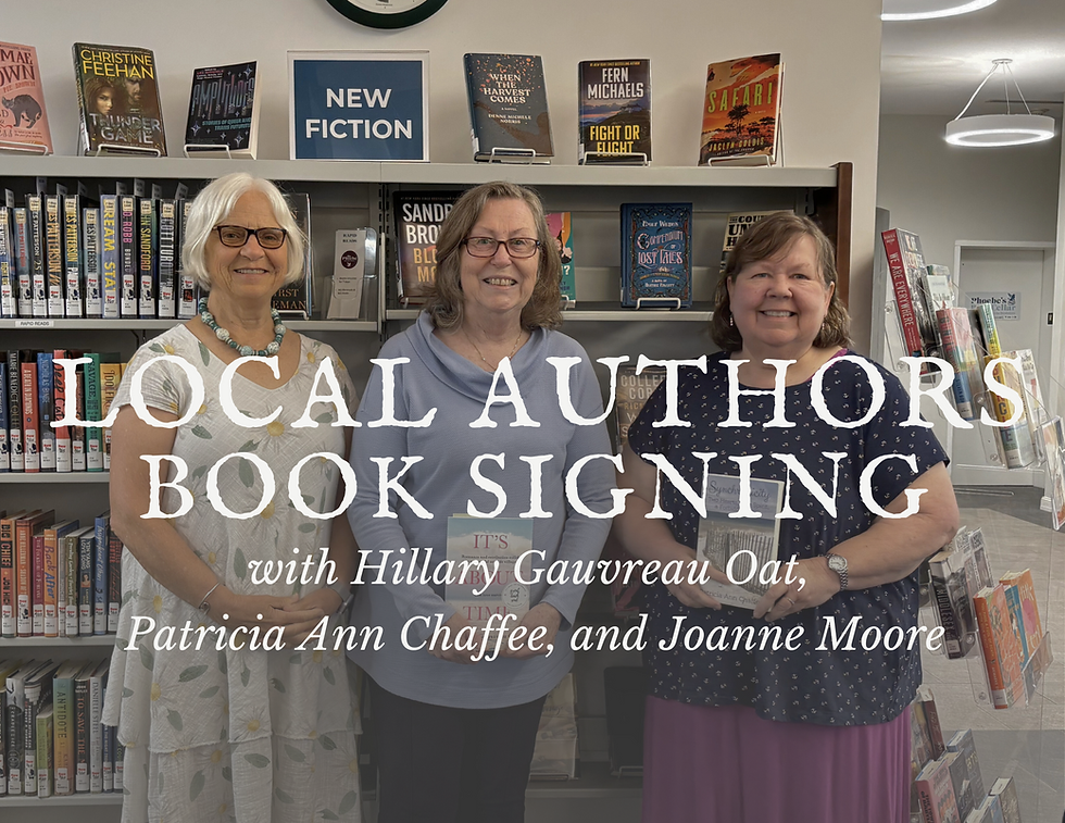 Local Author Book Signing