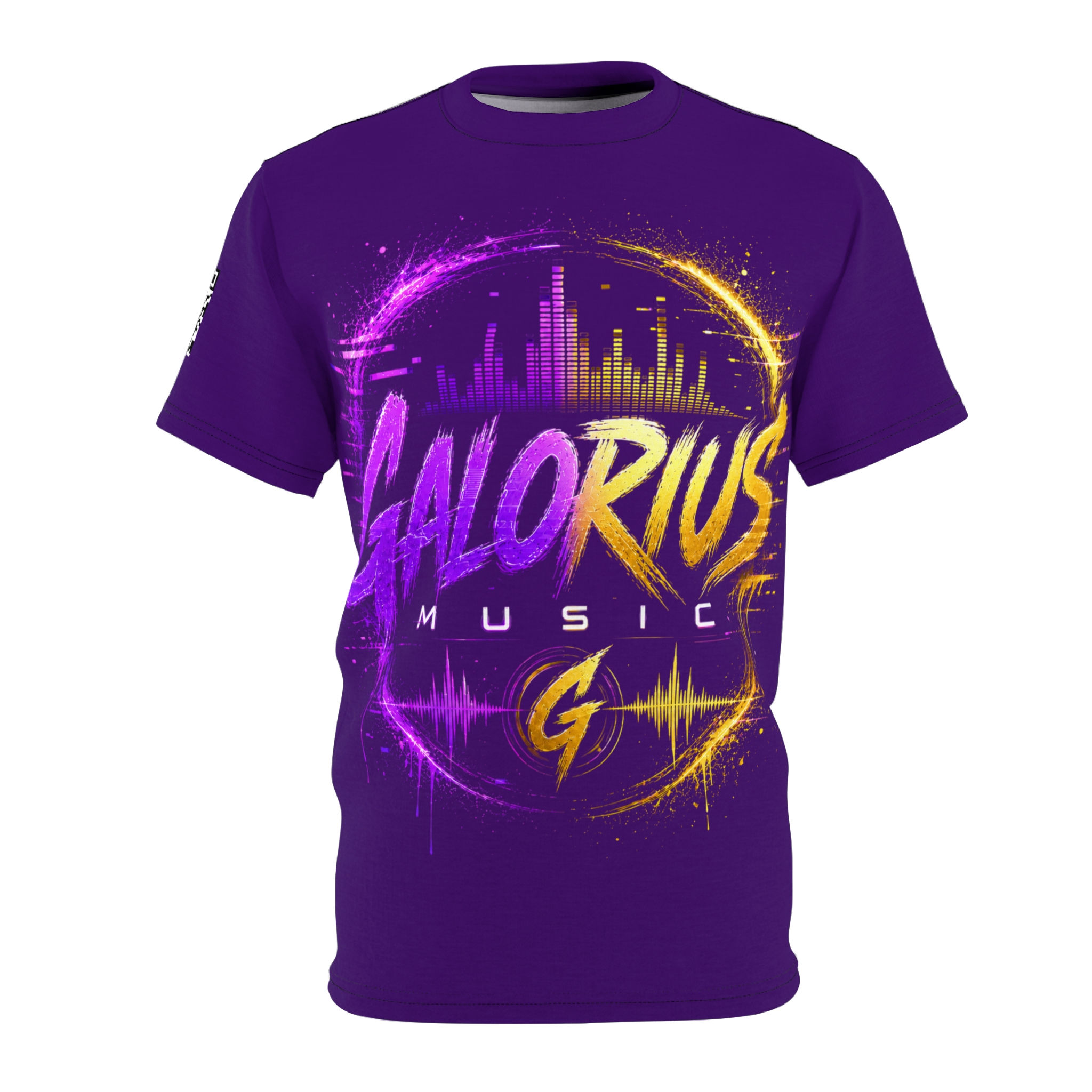 Galorius Music Sound Wave — Abstract Audio Wave Graphic T-Shirt