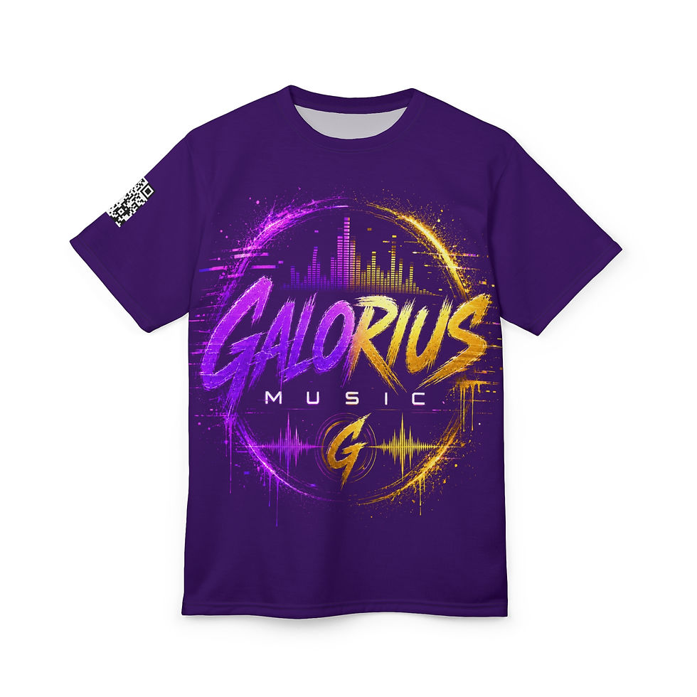 Thumbnail: Galorius Music Sound Wave — Abstract Audio Wave Graphic T-Shirt