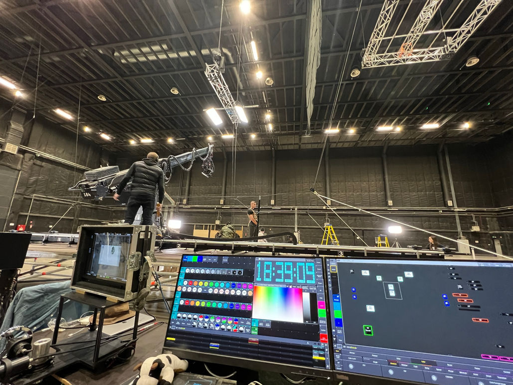 Film set lighting special