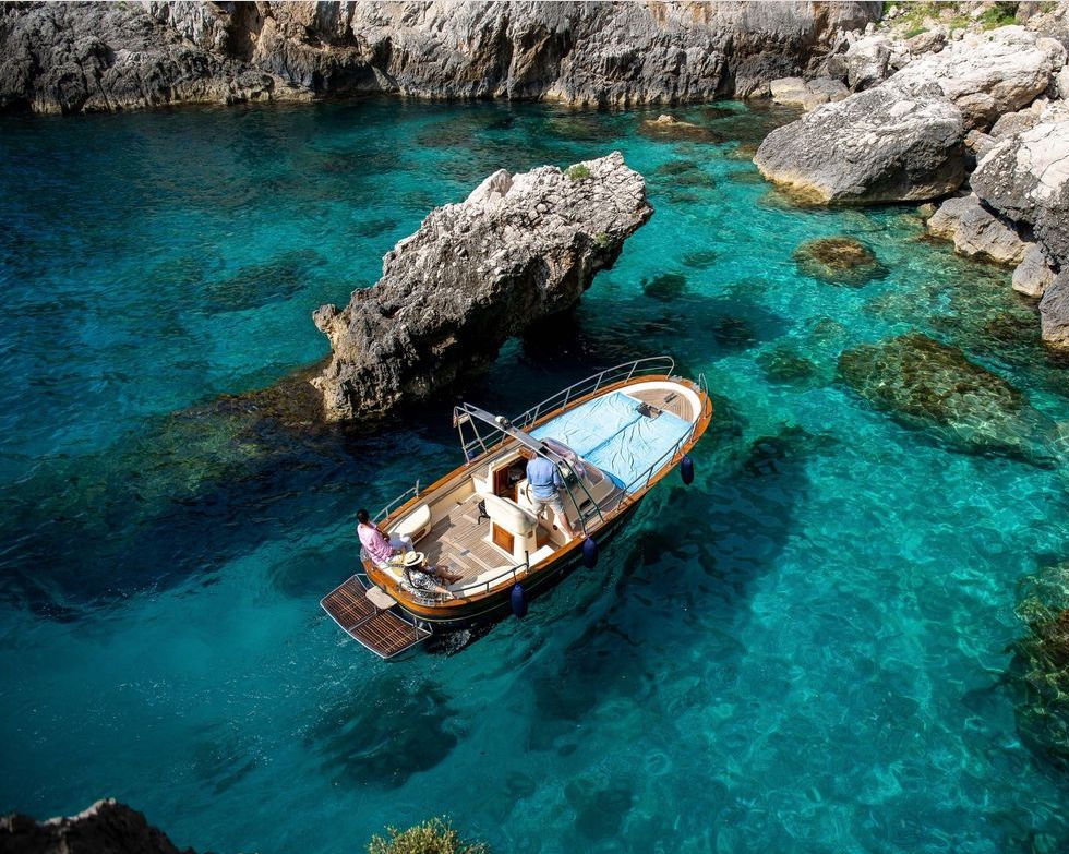passeio de barco; barco; Capri; Costa Amalfitana; iate; lancha; Positano; Sorrento