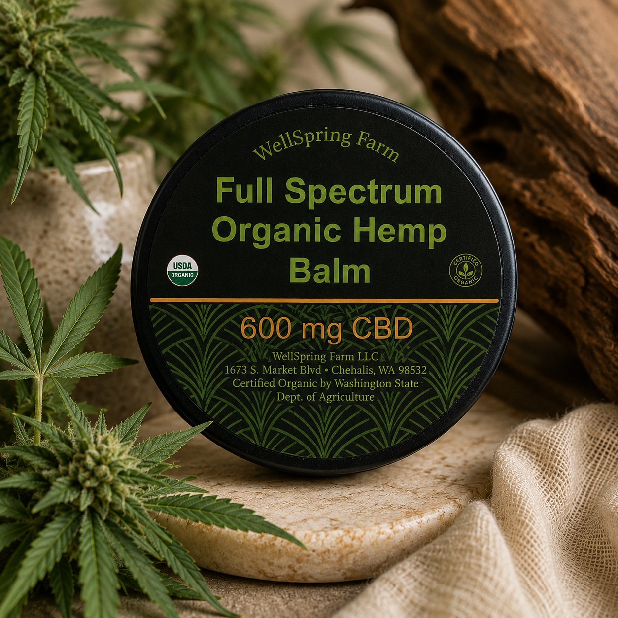 CBD High Intensity Balm (600mg)