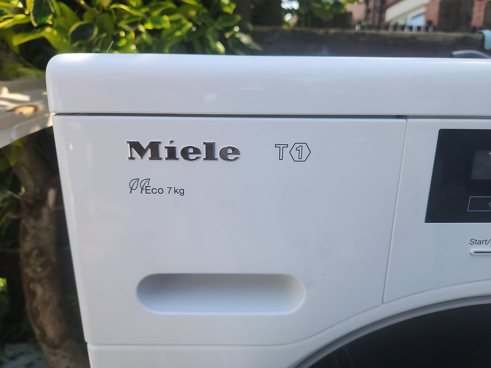 Thumbnail: Refurbished Miele TKB140 7kg Heat Pump  Dryer White Colour 🅰️++ Energy Rating