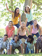 Human Pyramid