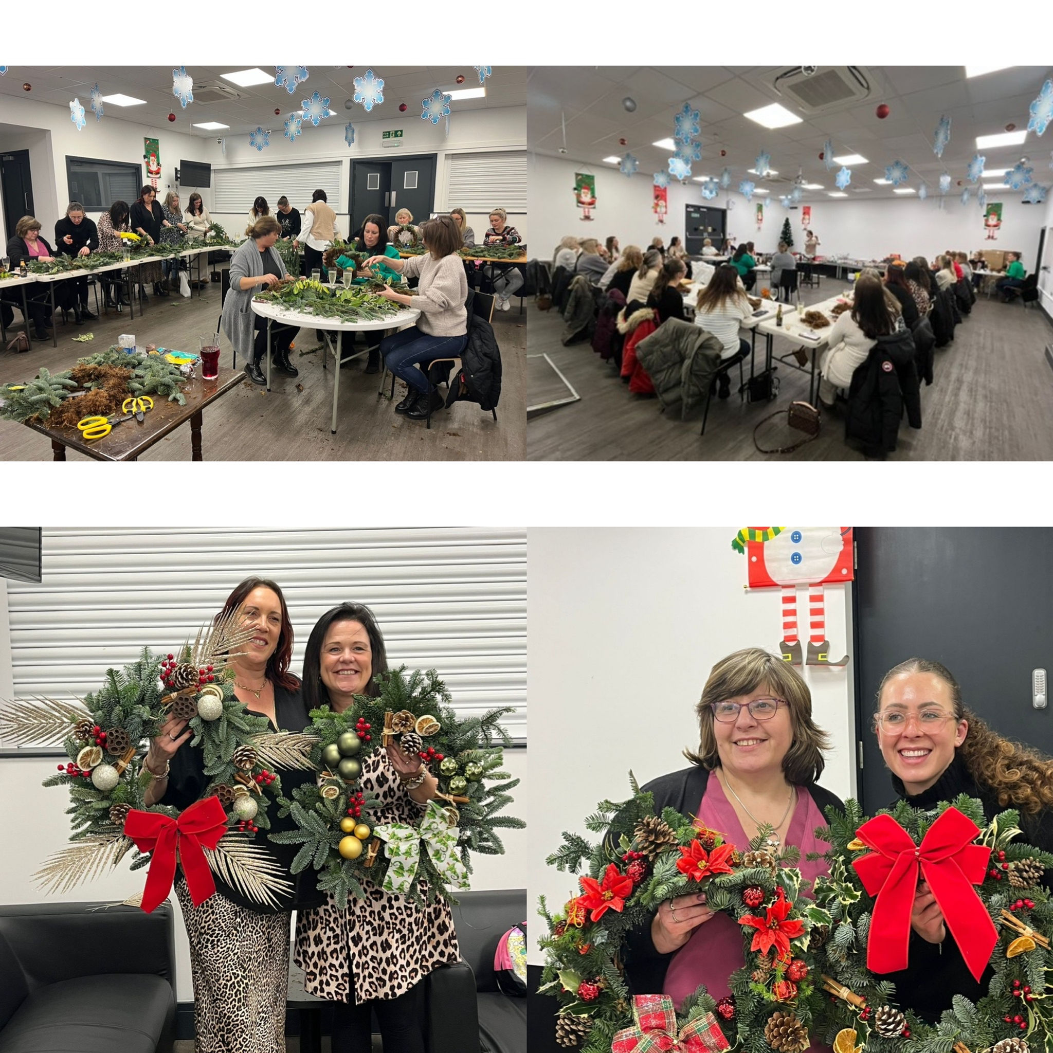 Christmas Wreath workshop Saturday 28th November 11-2pm