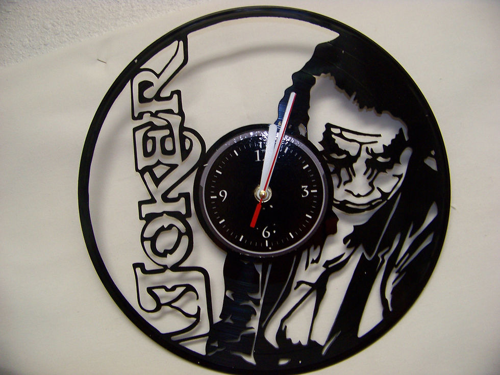 Thumbnail: DC Villains Vinyl Clocks