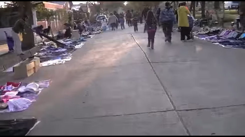 FERIA DE LAS PULGAS EN EL BOSQUE