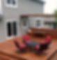 Freshly stained backyard deck.jpg