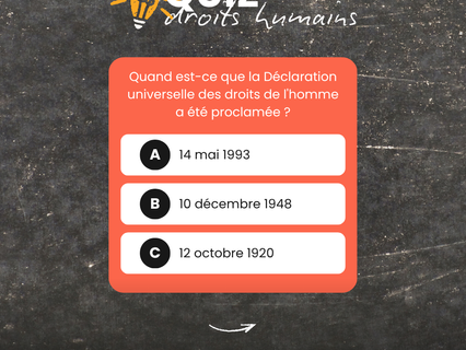 Le quiz Humains en action : testez vos connaissances.