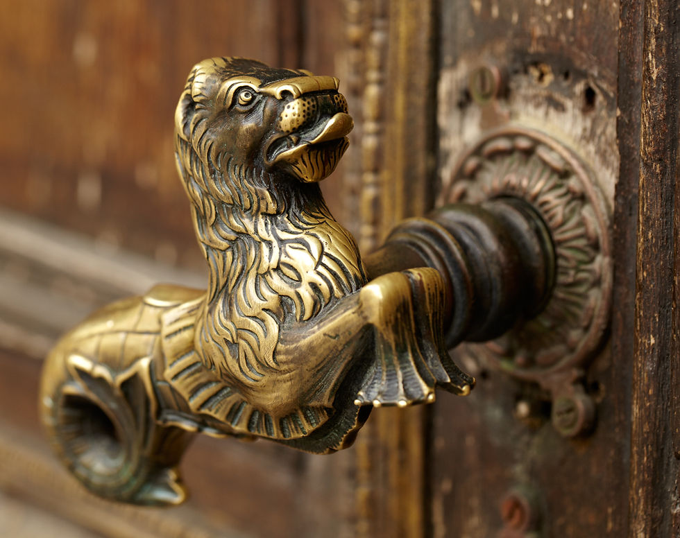 Lion Door Handle