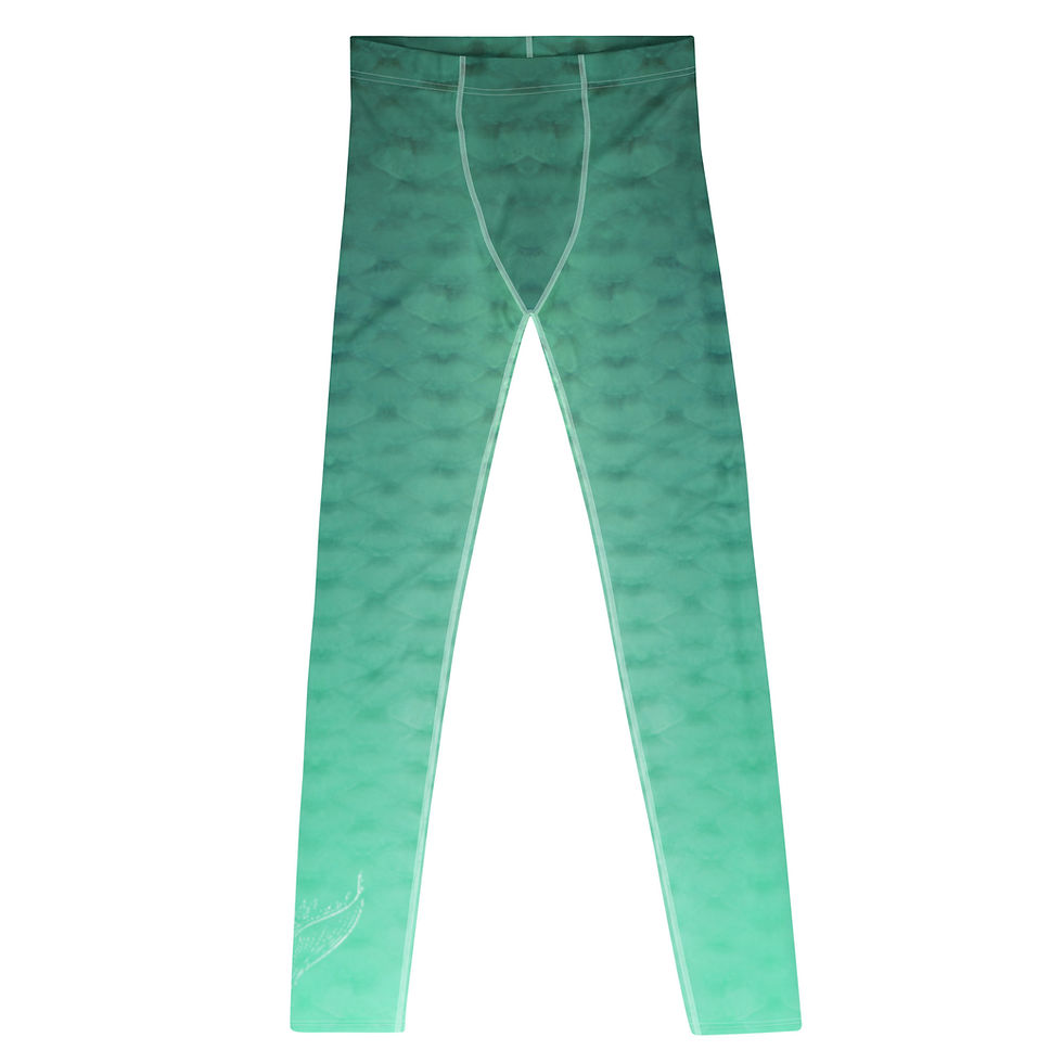 Miniature : Signature SCALES menthe clair - Men's Leggings