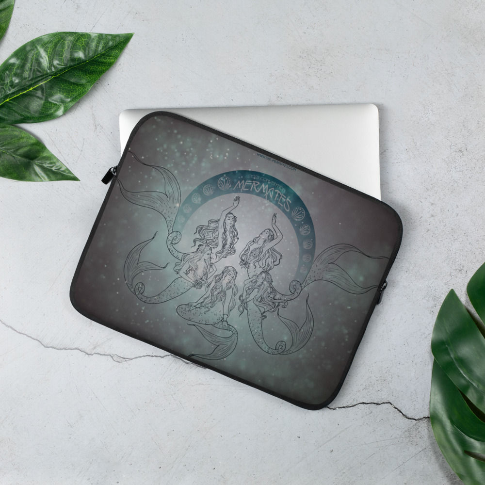 Mermates Convention 2021 - Art Nouveau Laptop Sleeve