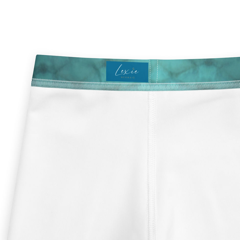 Miniature : Signature SCALES turquoise clair - Kid's Leggings