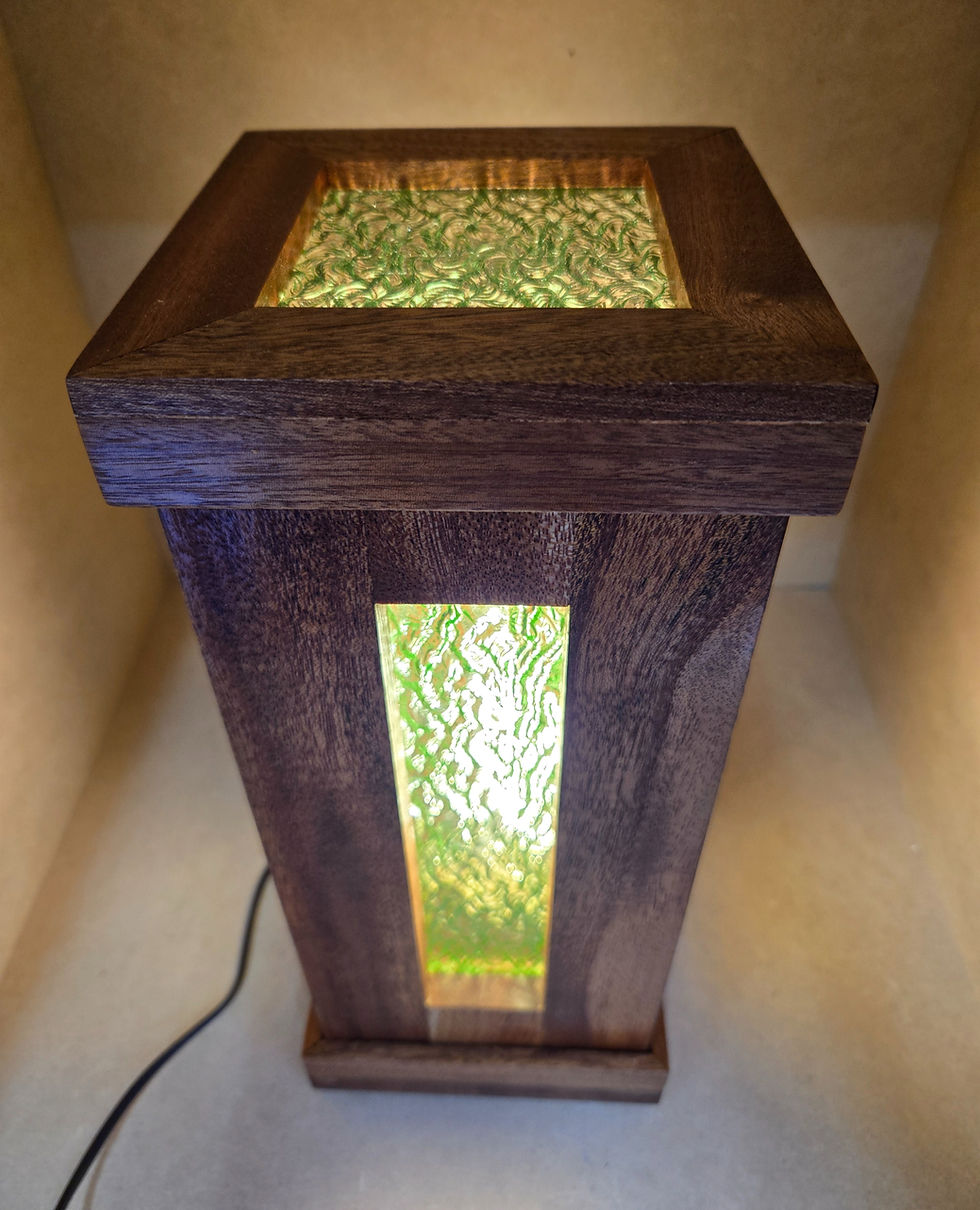 Thumbnail: Mahogany Accent Lamp