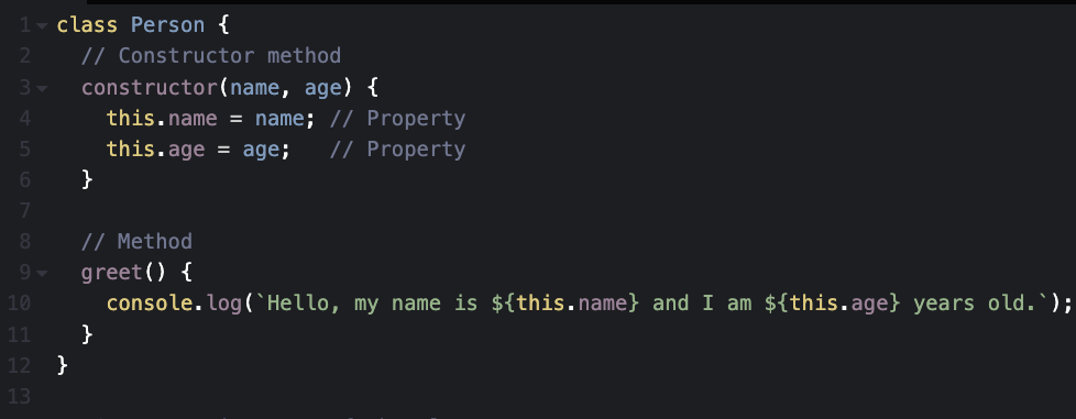 JavaScript Classes - colabcodes