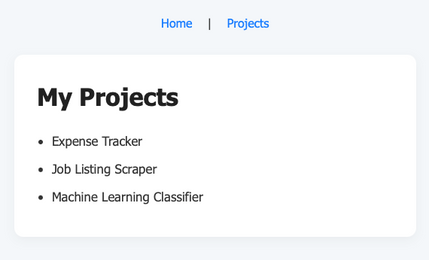 sample flask website - colabcodes