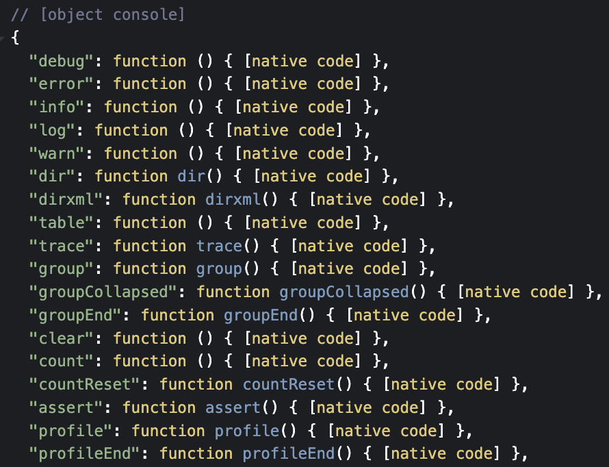 Console Object in JavaScript - colabcodes