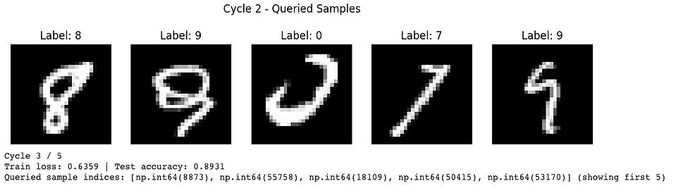active learning in PyTorch python cycle 2 - colabcodes