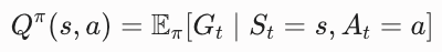 Action-Value Function, or Q-function