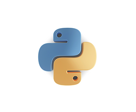 python logo 3D - Colabcodes