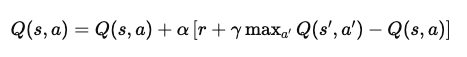 q-learning update rule