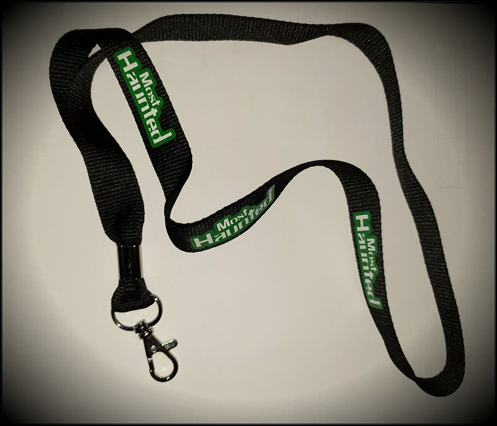 Thumbnail: Merch Most Haunted Lanyard