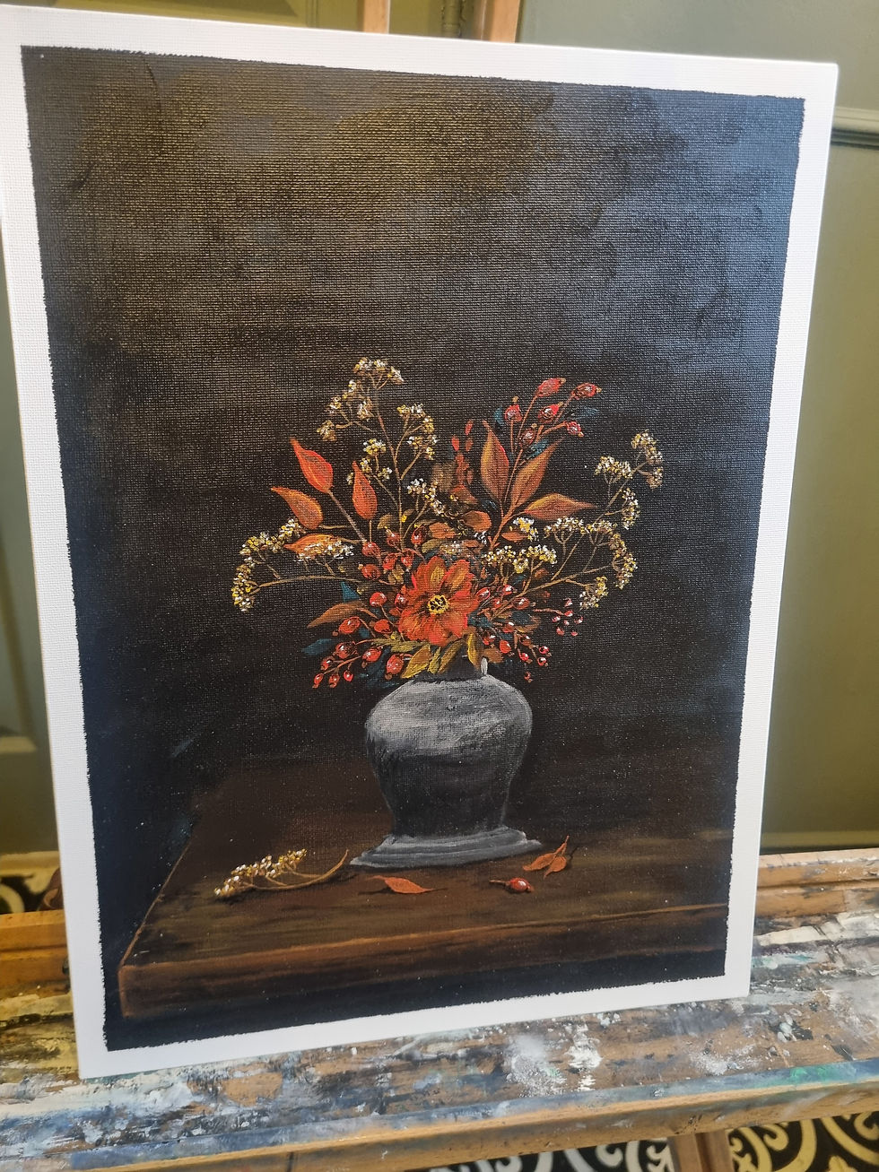Thumbnail:  " Autumn Foliage ". Original on A3 or prints