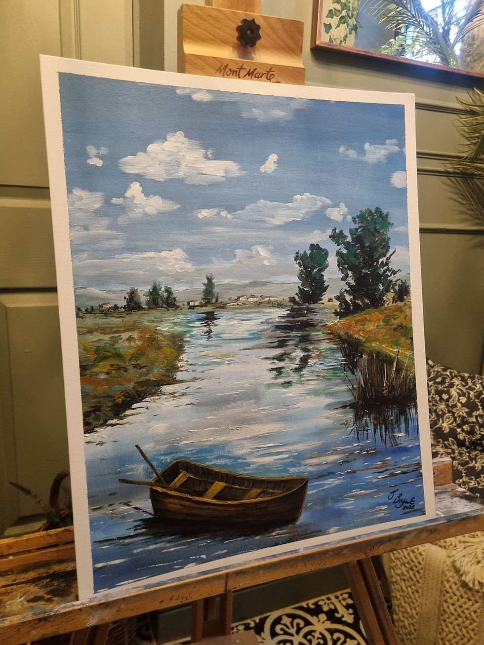 Thumbnail: " Summers Day ". Original on A2 or prints