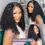 Thumbnail: Pre Cut No Glue Water Wave 13x4 Bob Wigs Curly