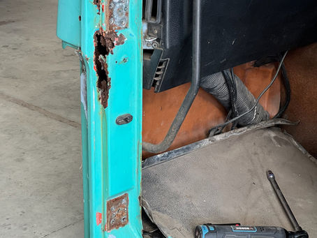 1985 Volvo F12 A Pillar Repair 