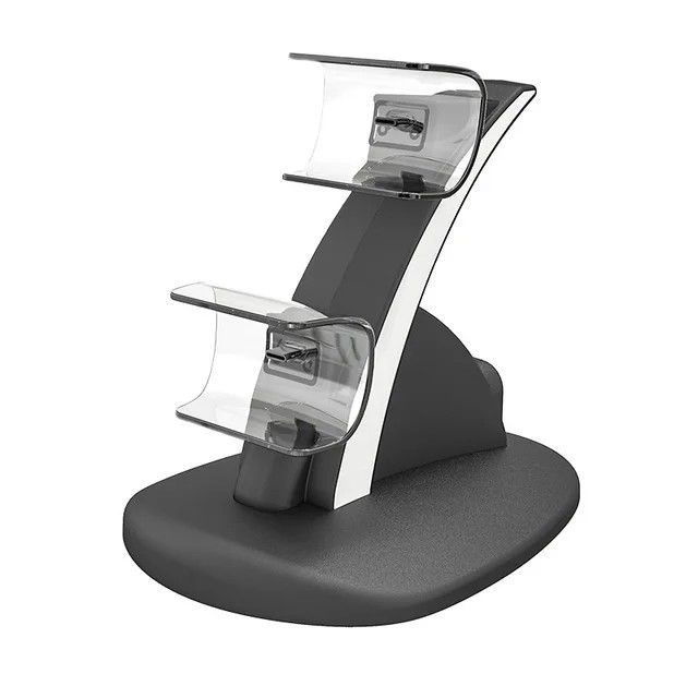 Thumbnail: Dual Fast Charging Station For PS5 Wireless Controller Gamepad Type-C LED Charge