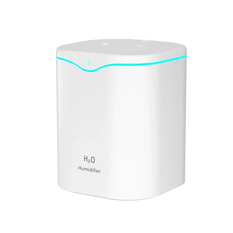 Thumbnail: HOMEFISH 2000ML USB Cool Mist Humidifier Double Spray Port Essential Oil Aromath