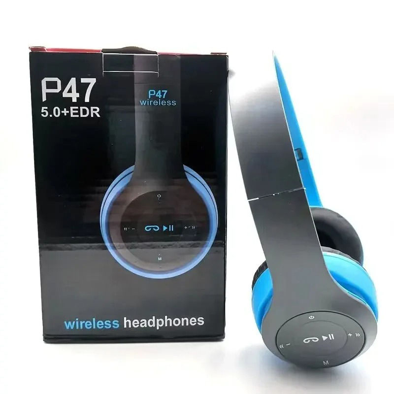 Thumbnail: Stereo P47 Headset 5.0 Bluetooth Headset Folding Series Wireless Headset Univers
