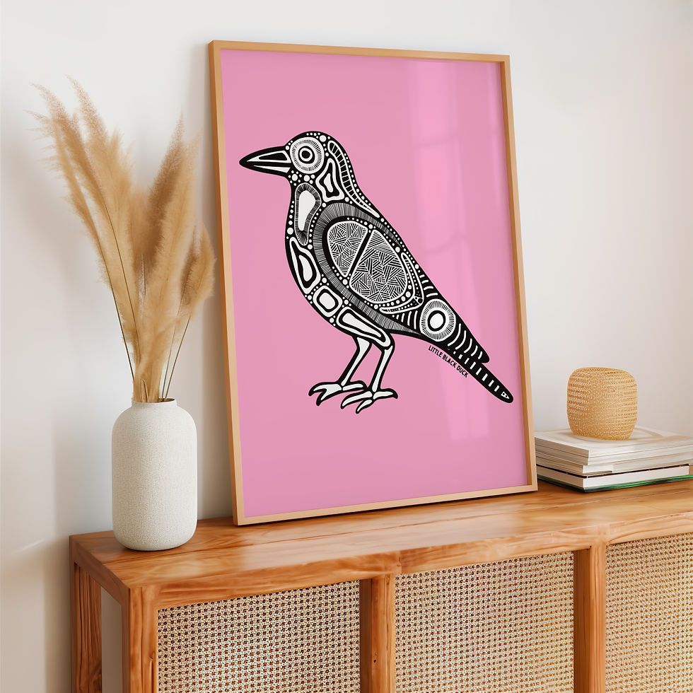 Thumbnail: Magpie 'Garru' Artwork