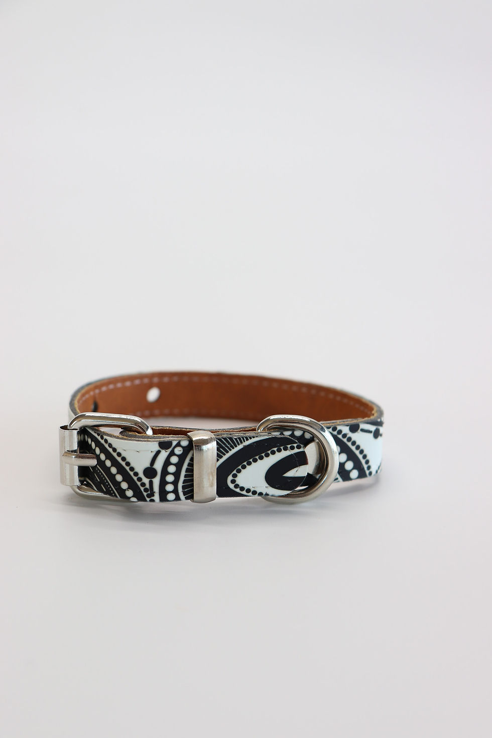 Thumbnail: Budhang 'Black' Vegan Leather Pet Collar