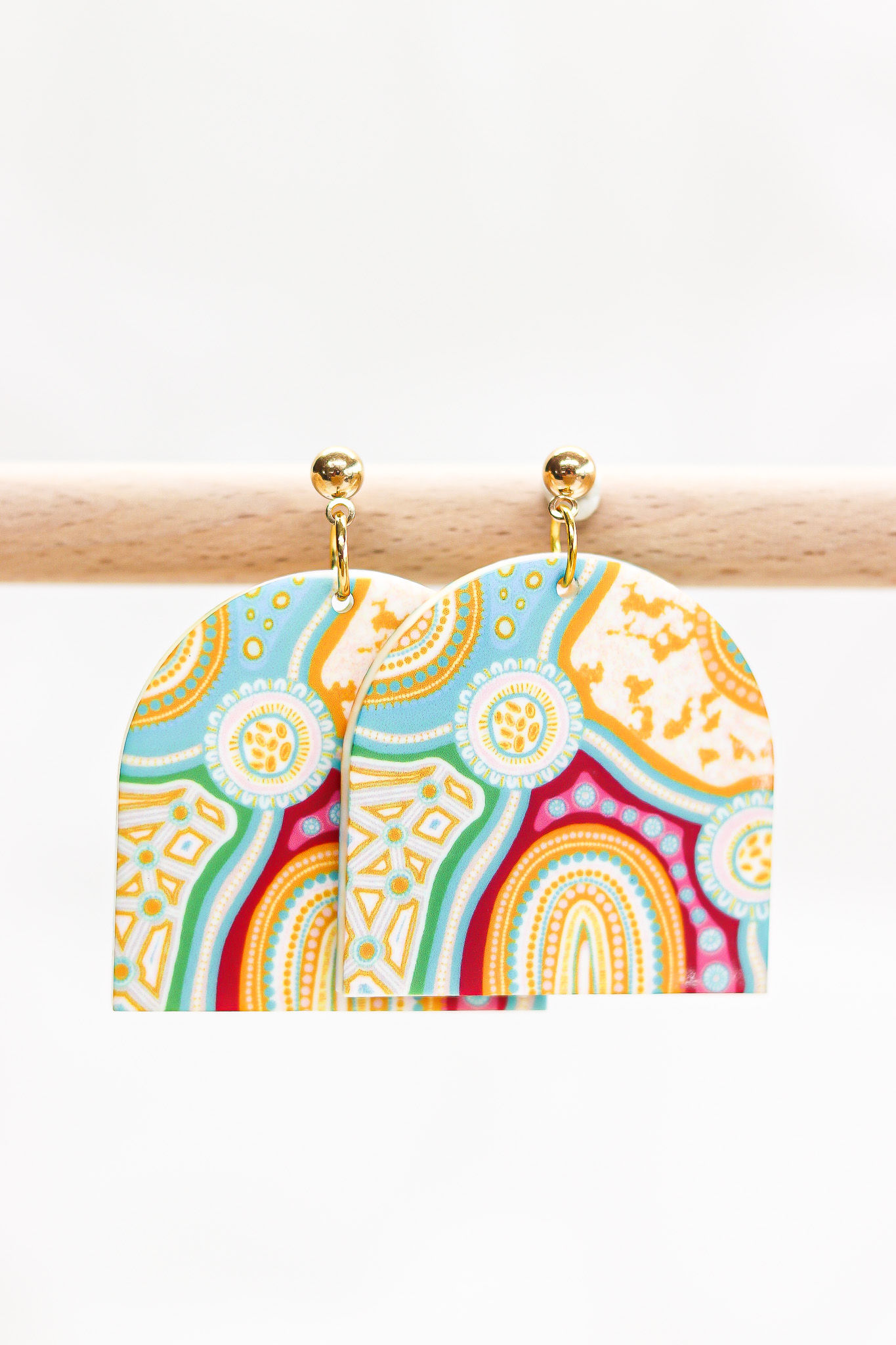 Bagurra 'Blossom' Half Arch Earrings