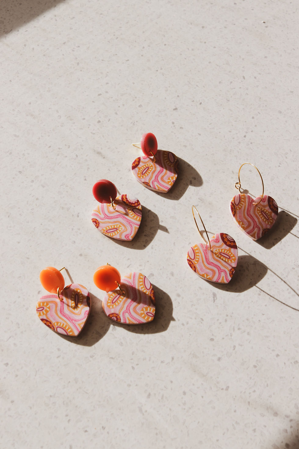 Thumbnail: Women’s Business Heart Earrings