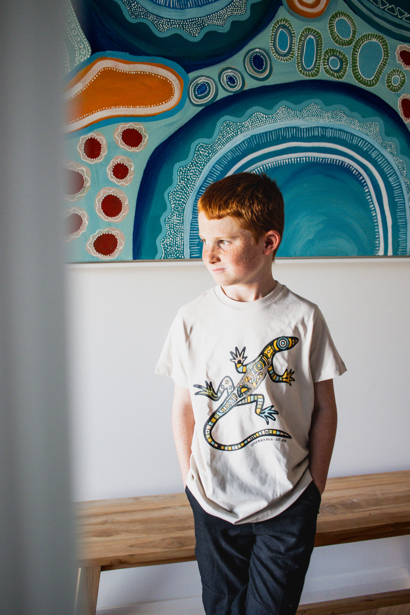 Kids Gugaa 'Goanna' Shirt