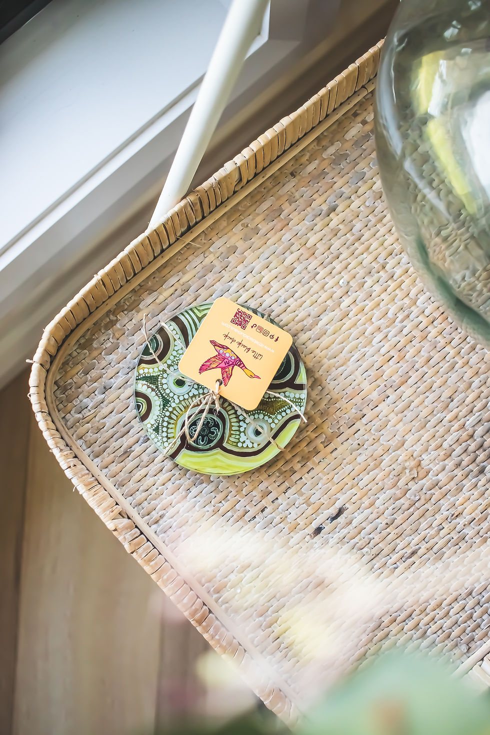 Thumbnail: WS Glass Coaster- Individual or Set of 4
