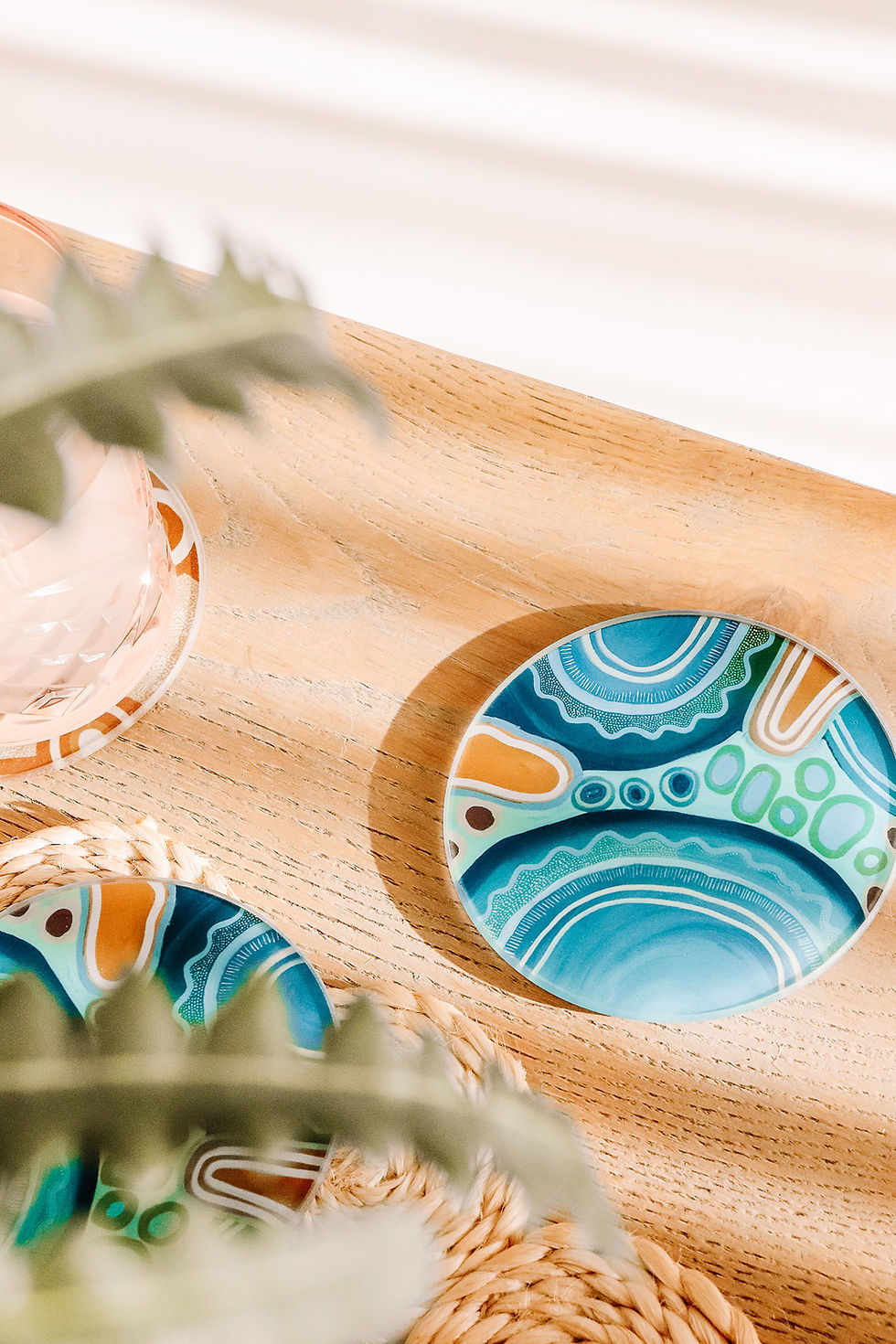 Thumbnail: WS Glass Coaster- Individual or Set of 4