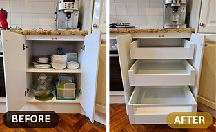 No more bending and rummaging through cupboards