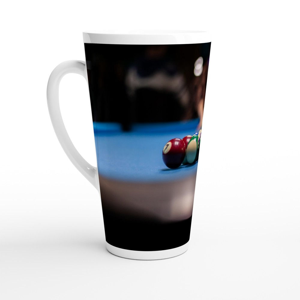 First Brake - White Latte 17oz Ceramic Mug