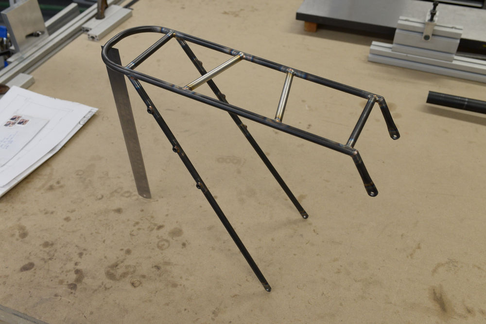 minimalist rear bike rack