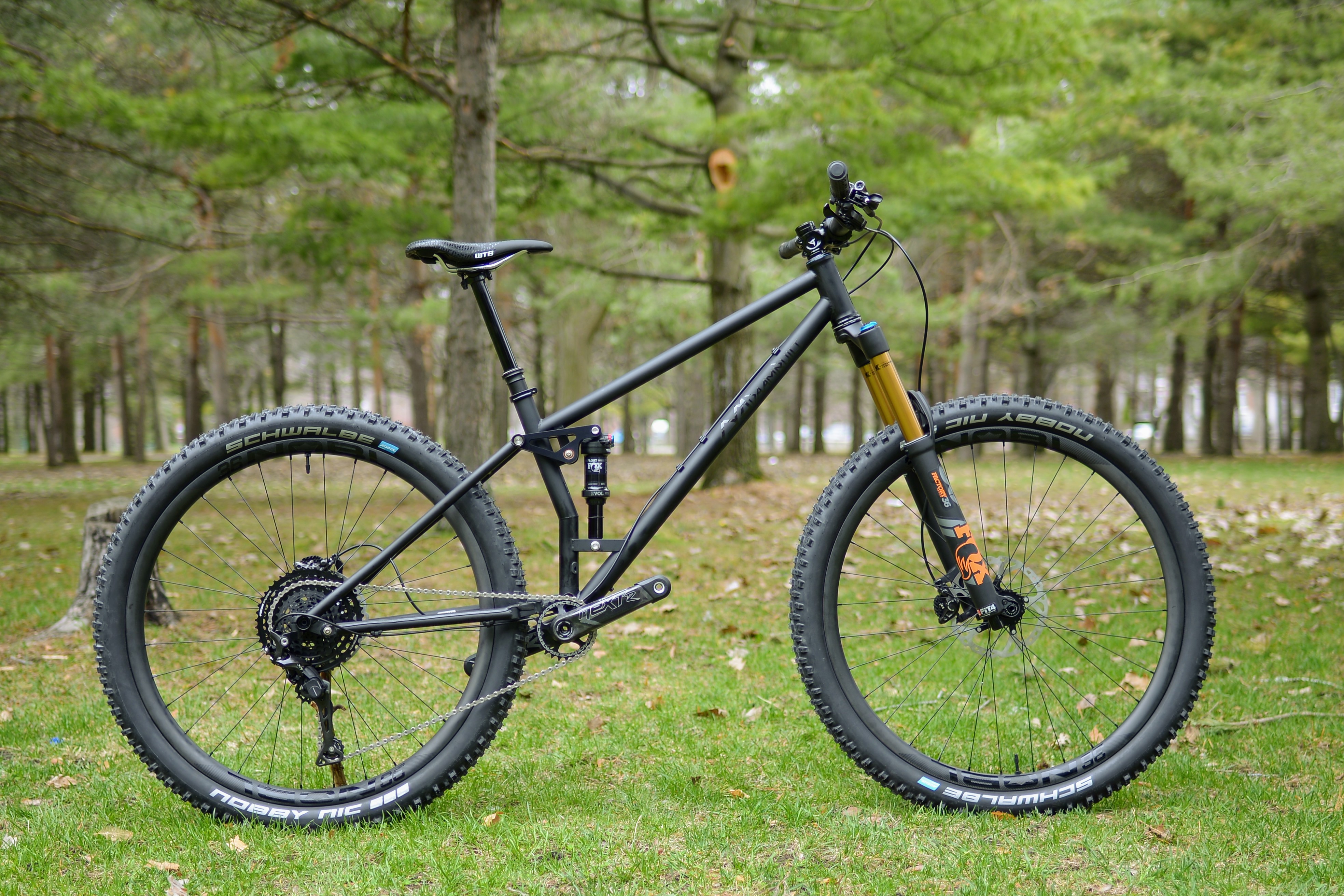 DaamBuilt Custom Bicycle Frames Mountain Bike Full Suspension