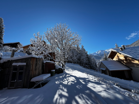 Un chalet sans voiture