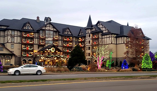 My photo of The Christmas Inn, in December in Pigeon Forge, Tennessee