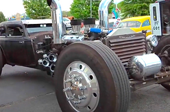 CUSTOM Rat rod car show at Pigeon Forge Rod Run, Tennessee
