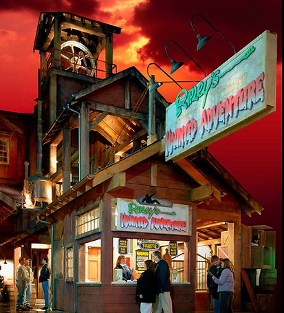 Ripley's Haunted Adventure attraction, downtown Gatlinburg TN, haunted house in Gatlinburg