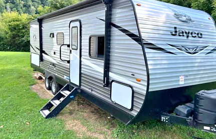 2021 Jayco RV on grass